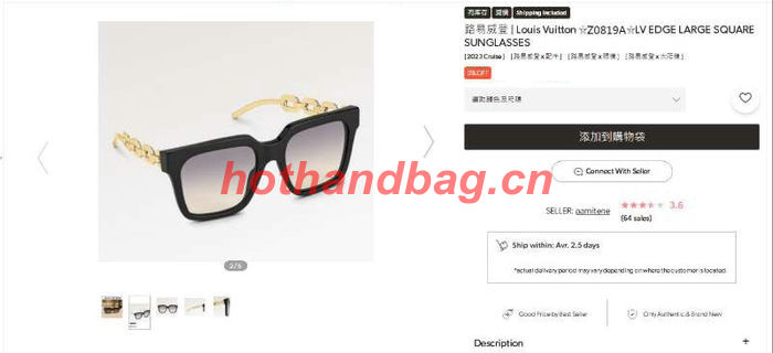 Louis Vuitton Sunglasses Top Quality LVS03028